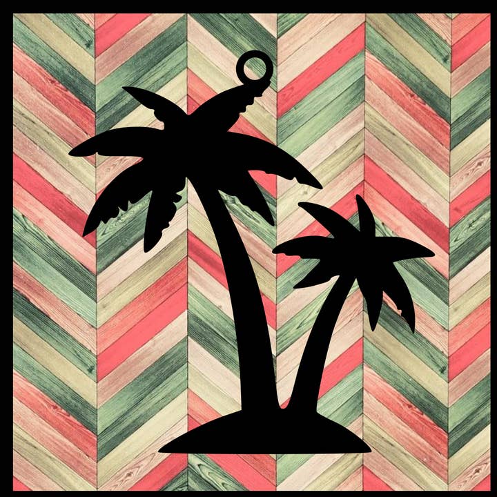 Metall prydnad Palm Tree för wholesale av Designed With Sparks