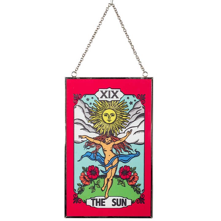 The Sun Tarot Suncatcher for wholesale by Benjamin International