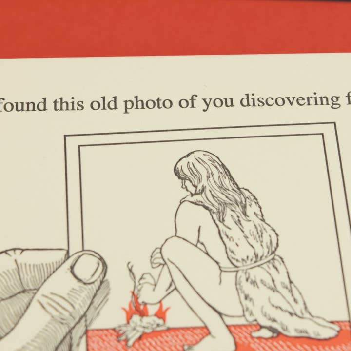 Oddball Press LLC - Wholesale Birthday Card - Fire Birthday Card