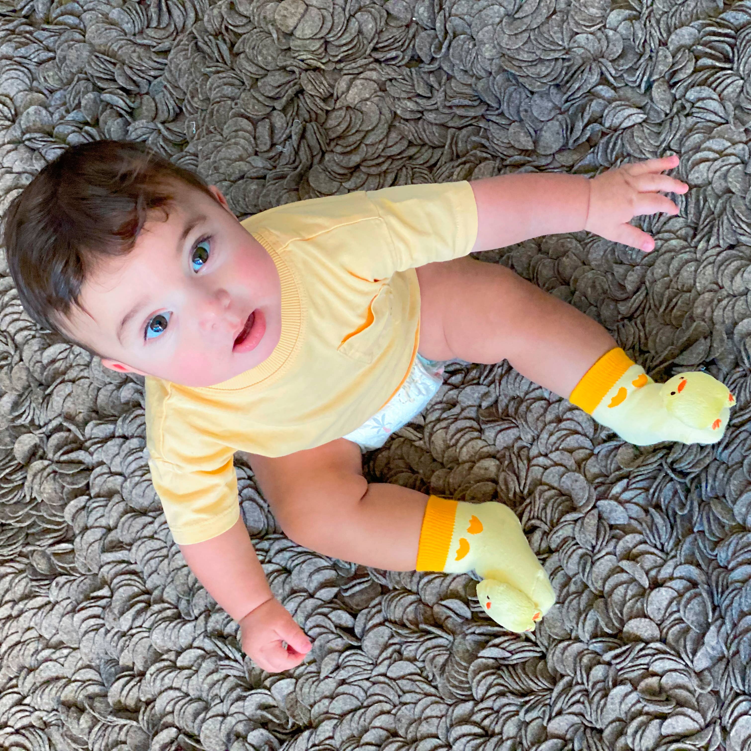 Boogie Toes – Meias - Bebé por atacado – Meias de chocalho Baby Chic Boogie Toes2