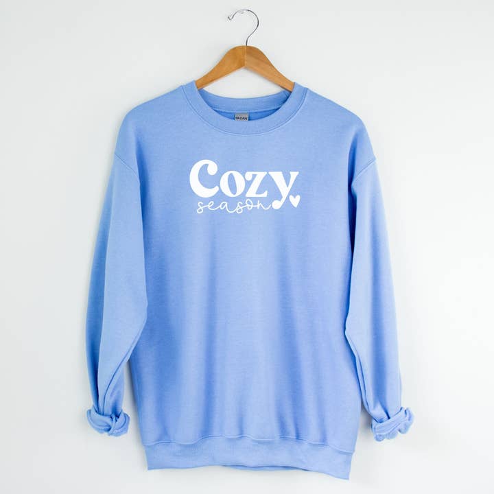 Cozy Season Sweatshirt for wholesale by Indigo Bramble Boutique
