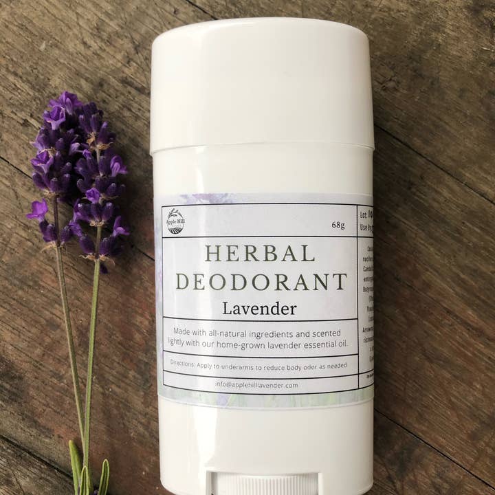 Herbal Deodorant (Lavender) for wholesale by Apple Hill Lavender