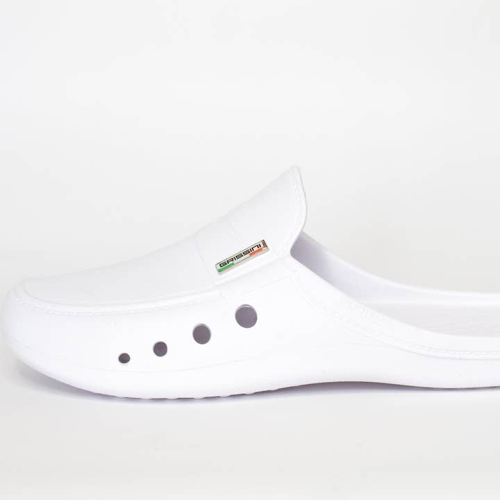 Mule CHANCE ® Blanc pour la vente par Grissini shoes
