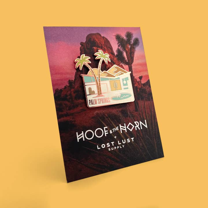 Lost Lust Supply - Wholesale Lapel Pin/Button - Palm Springs Pin3