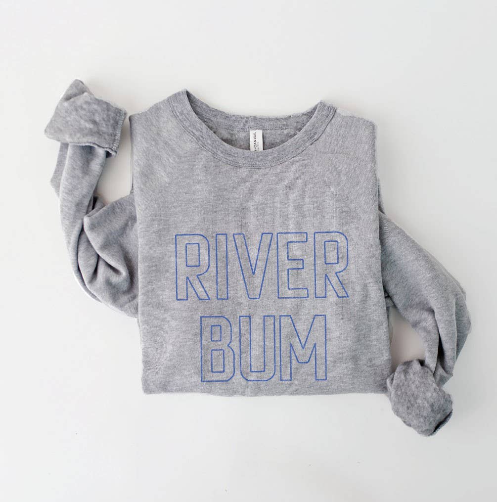 OAT COLLECTIVE - Wholesale Grafisch sweatshirt - Dames - RIVER BUM sweatshirt met grafische print6