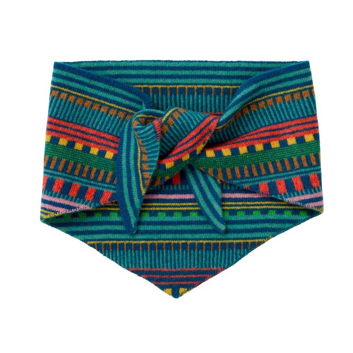 Multistrepen nekdoekje voor wholesale door Donna Wilson