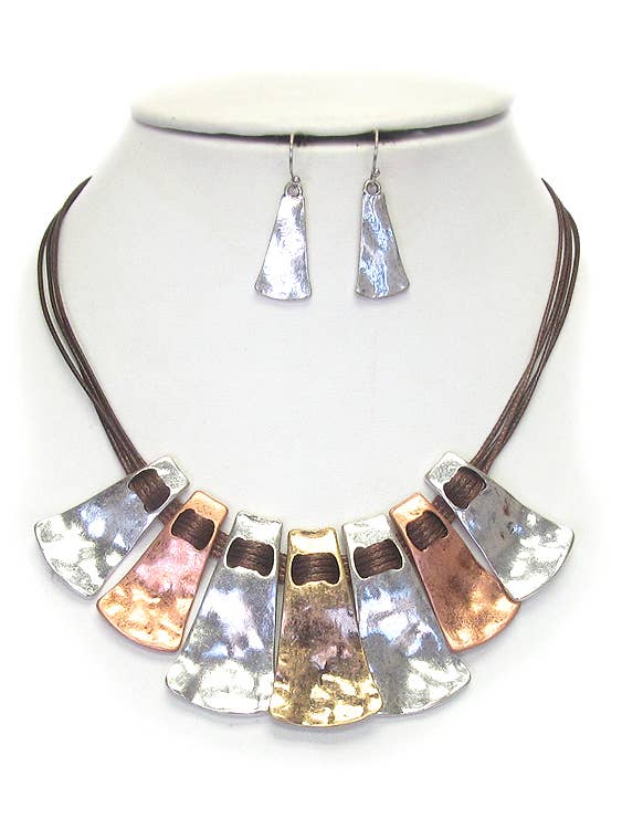 ( J335 ) BAR TRIBAL NECKLACE SET for wholesale by Jewelry Max