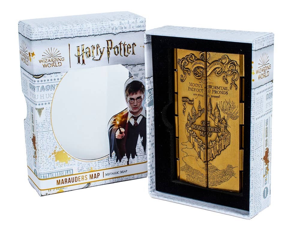AAA Merchandise Limited – wholesale Decorative figurine – Harry Potter: Collector's Metal Marauder's Map2