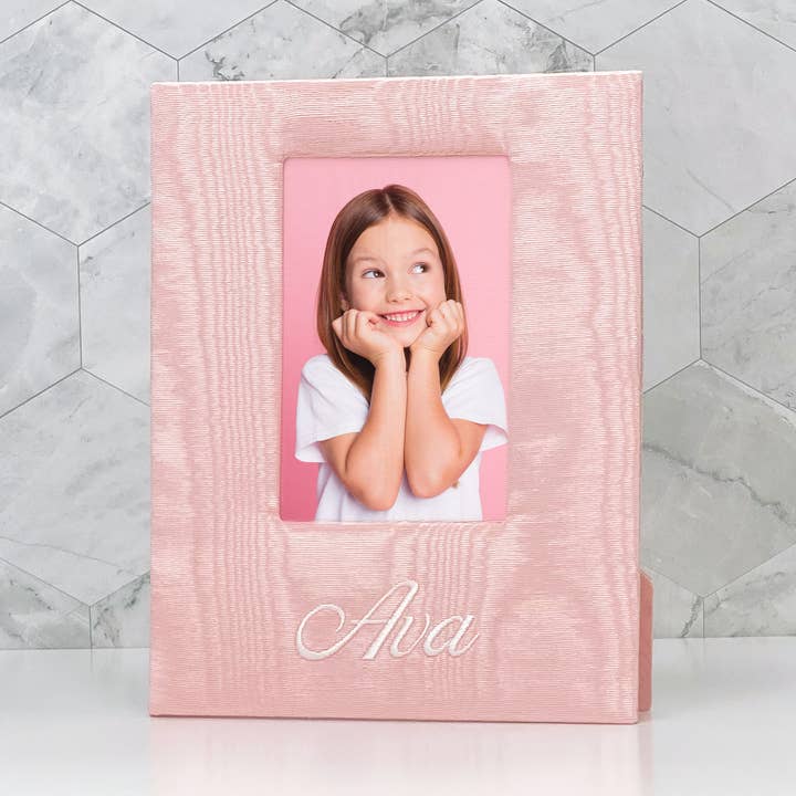 Cornice portafoto per bebè, tinta unita, colore moiré per la vendita all'ingrosso da parte di MARCELA