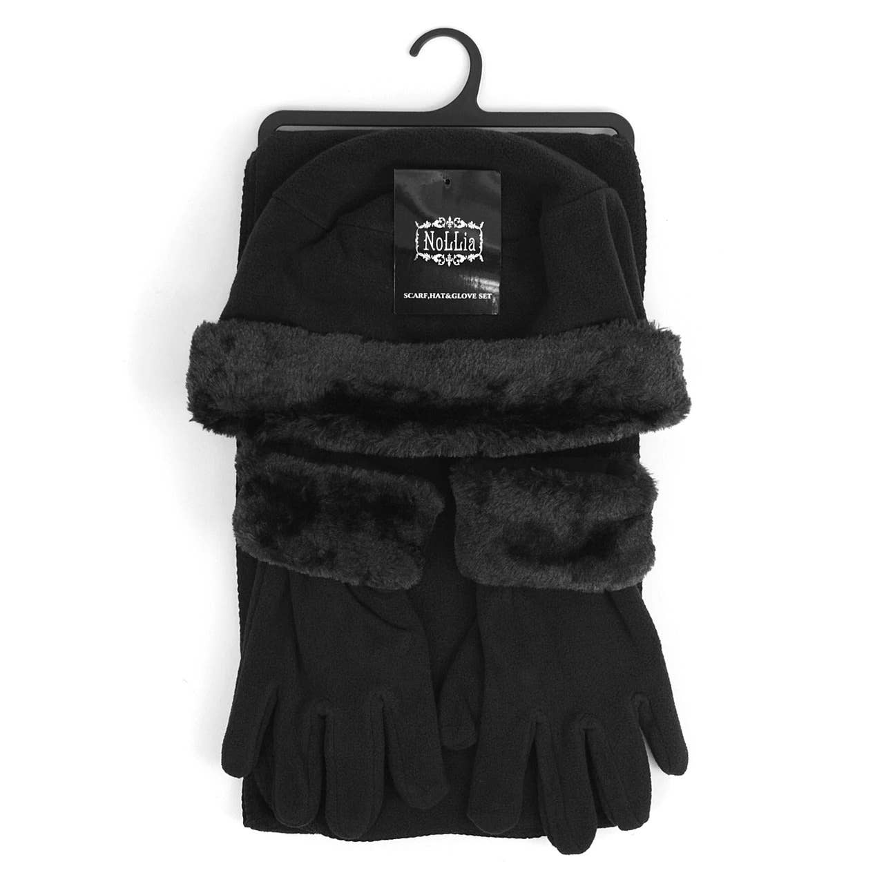 Selini New York - Wholesale Winter Accessory Set - Women's - Women's Fleece Winter Set - WSET600