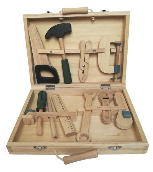 Egmont Toys – wholesale Wood toy – Child – Toy Tool Box With Tools0