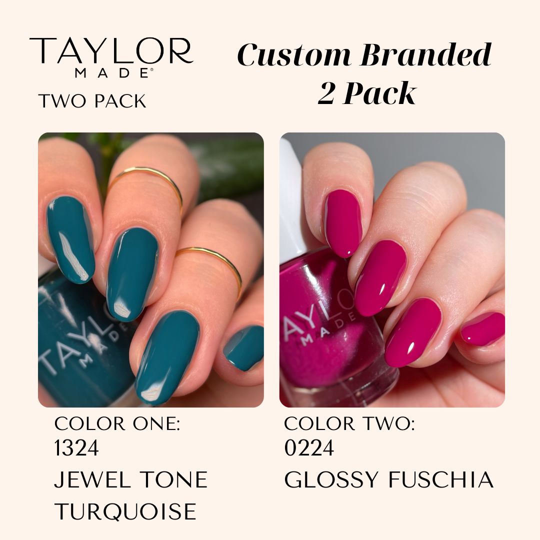 Taylor Made Polish – wholesale Nail polish – Custom Nail Polish: 2 Pack Long-wearing + Vegan + Non-toxic29