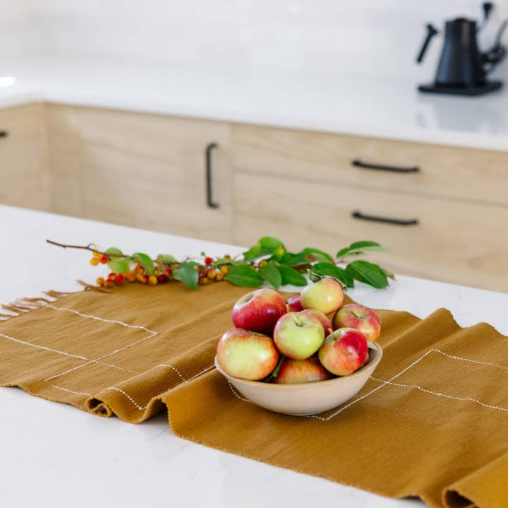 Sabahar - Wholesale Table Runner - Rift Valley Handwoven Ethiopian Cotton Table Runner4