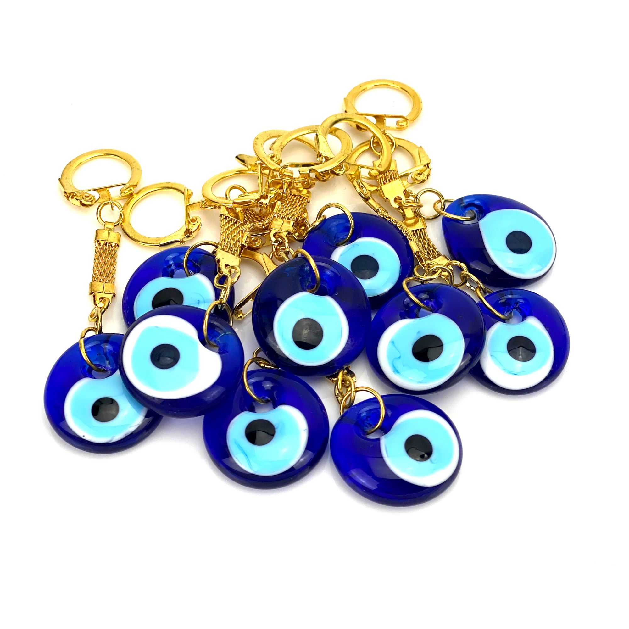 Karens Line - Wholesale Keychain - Women's - Evil Eye Keychain Glass Circle Shape Accessories6