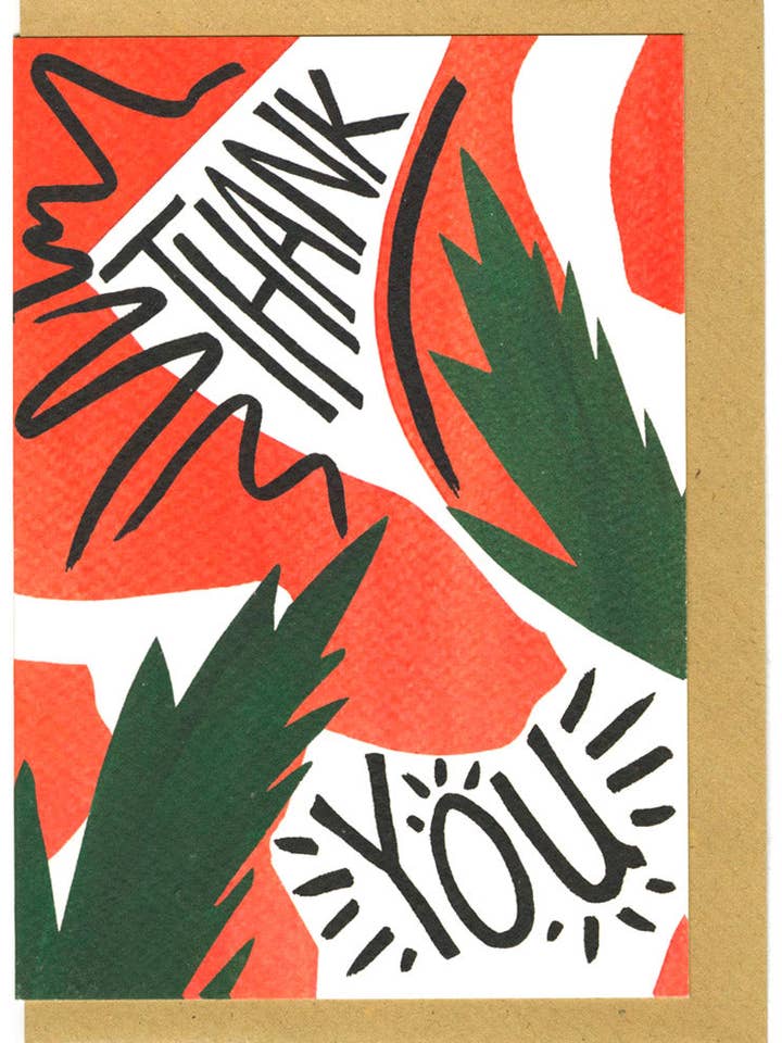 Thank You Card for wholesale by Hot House Collection