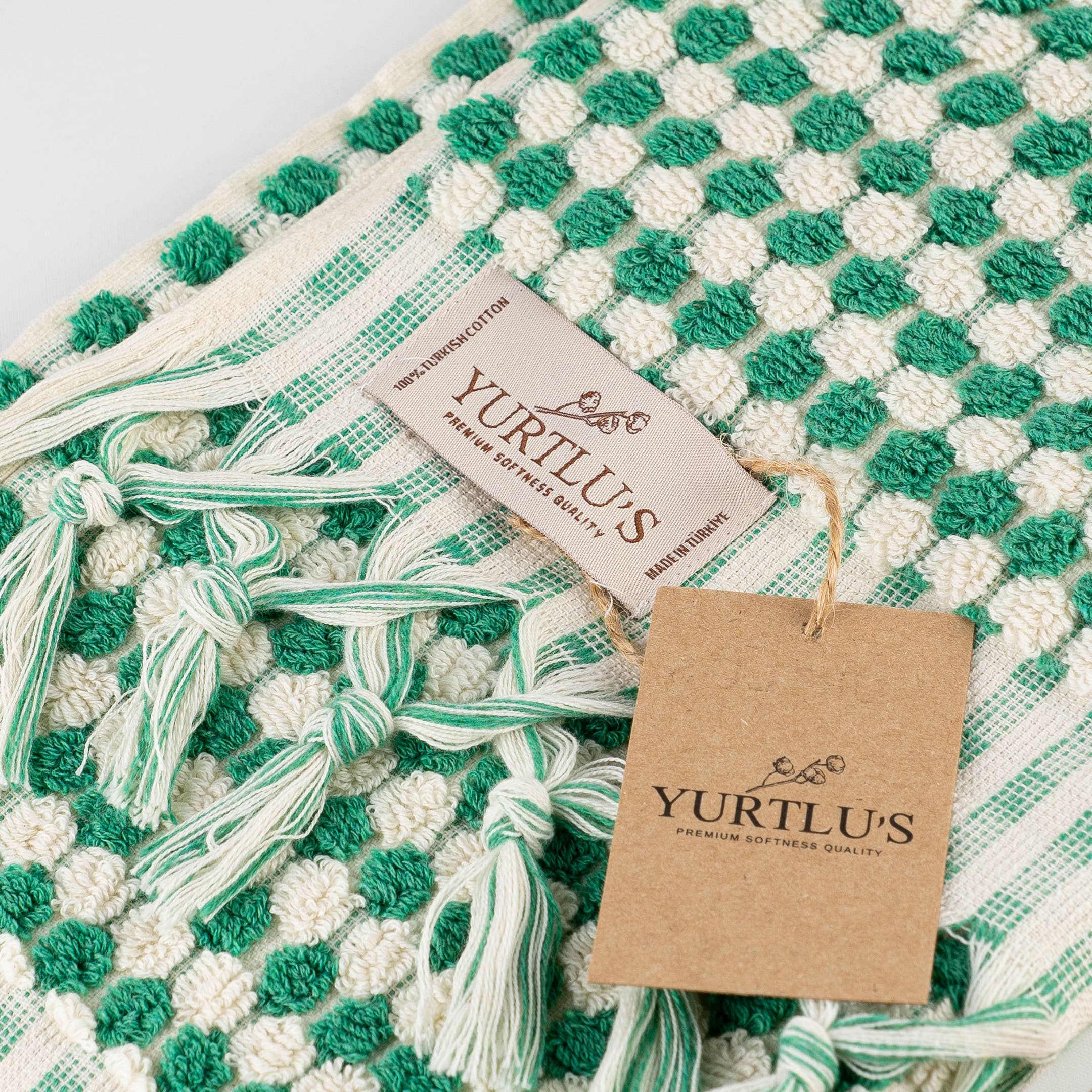 YURTLUS – wholesale Hand towel – Organic Bubble Series- Hand Towel 18x 37,Soft Thick Towel, Kitchen Towel25