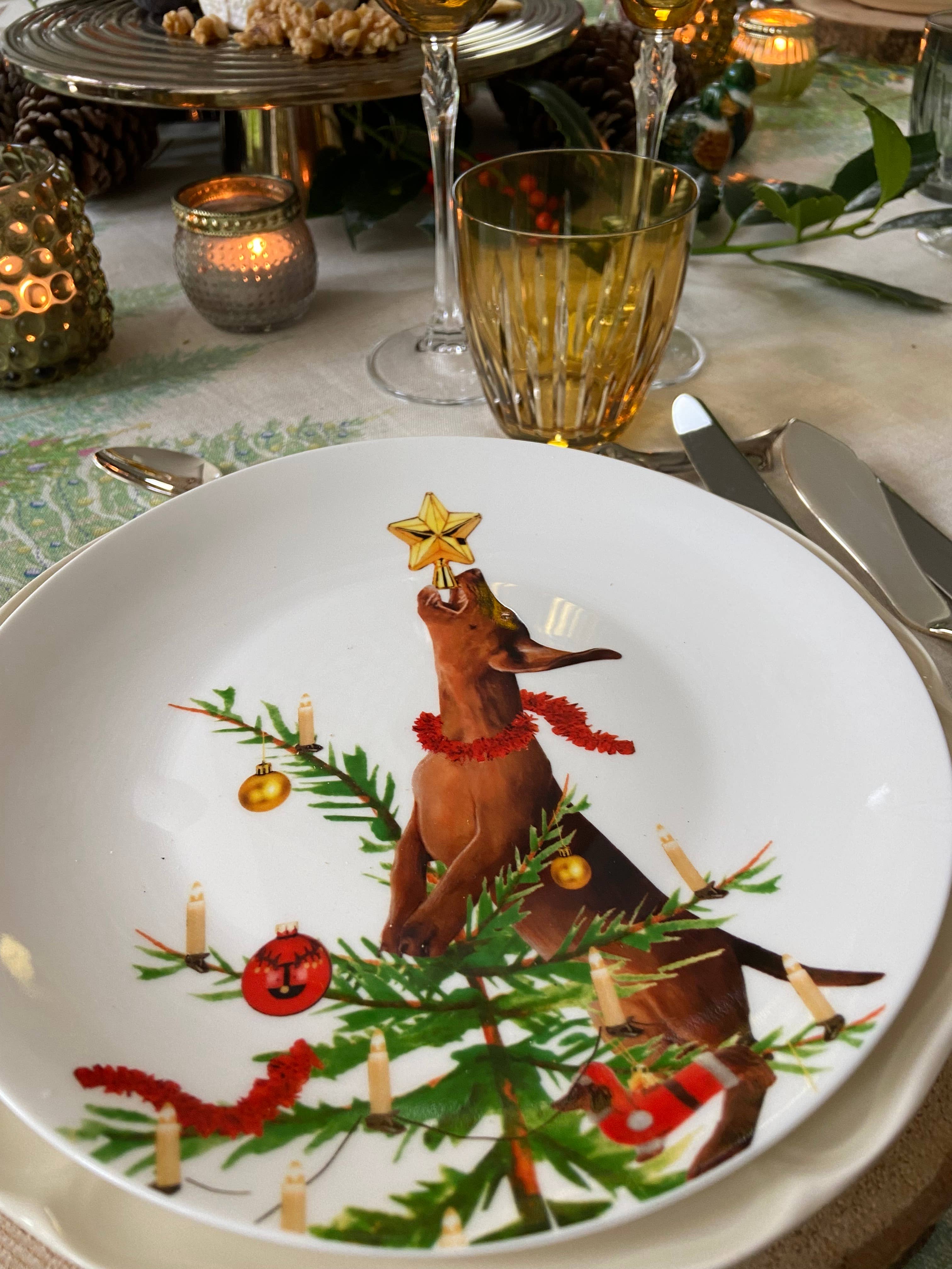 Bordy's – wholesale Tableware set – It's a wienerful Time - Set of 6 Breakfast Plates 20