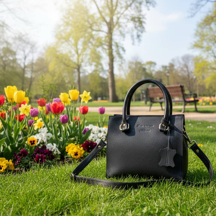 Alta Quero - Wholesale Crossbody Bag - Women's - Genuine Leather Crossbody Purse – Black - Retailer Favorite1