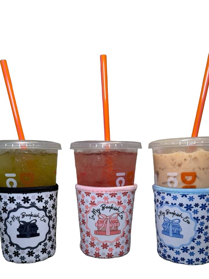 Book Accessories, Book lover Cup sleeve, Bookish Koozie for wholesale by Delonna designs