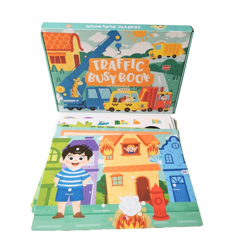 Joymaxx - Wholesale Coloring & Activity Book - Kids & Baby - Montessori Busy Book - Traffic2