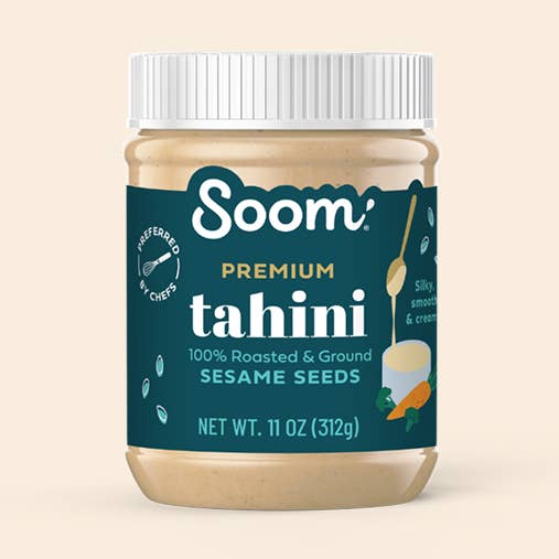 Soom Foods - Wholesale Nut Butter - Premium Tahini (11oz)0