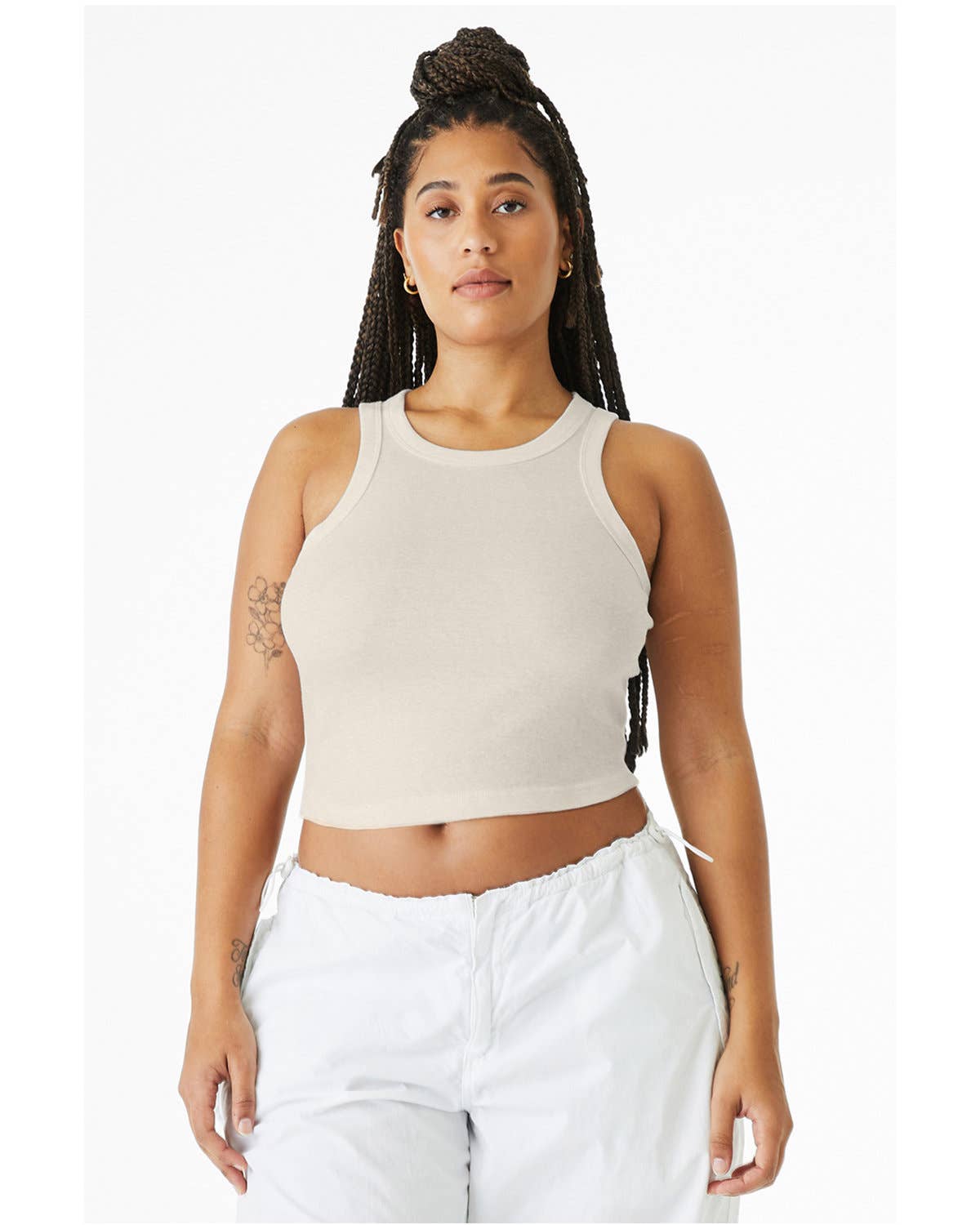 Total Apparel - Wholesale Tank Top - Women's - Bella + Canvas Ladies' Micro Ribbed Racerback Tank 10196