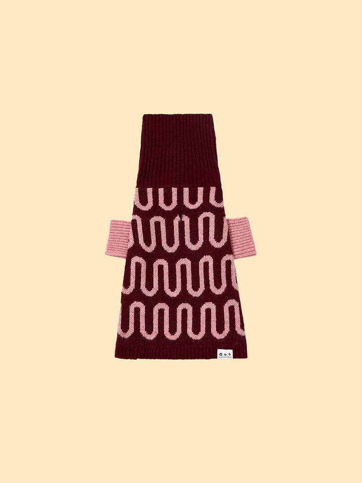 Rosé Bliss Sweater for wholesale by BarkBarkBaby