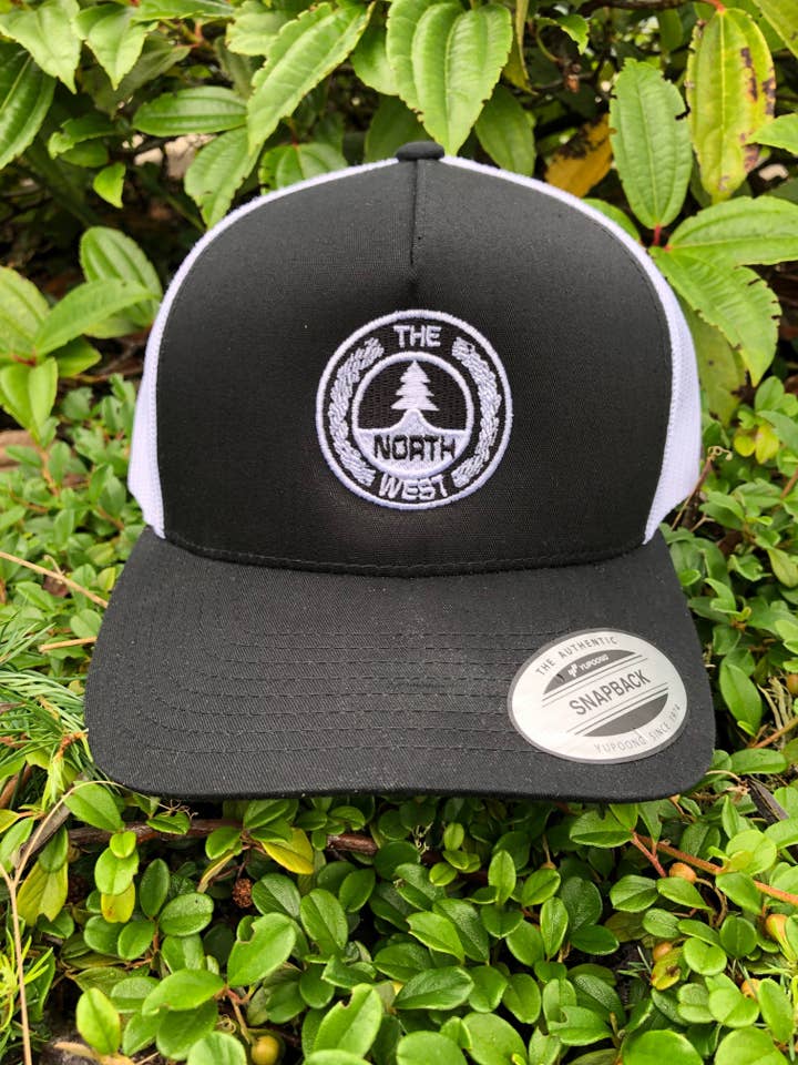 North West Circle Snap Back Cap for wholesale by Jacknut Apparel