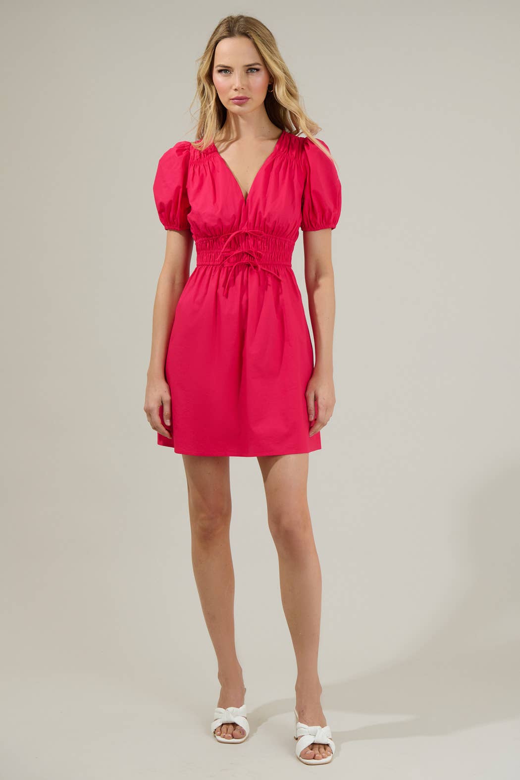 Sugarlips - Wholesale Dress - Women's - Saylor Smocked Mini Dress3