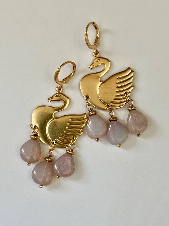 Alina Örhängen för wholesale av Sandrine France Studio