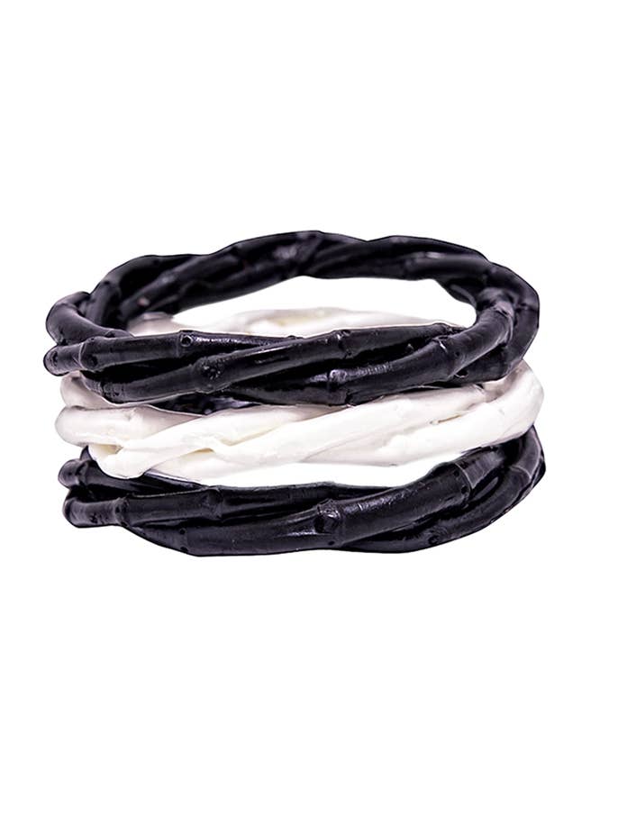 Set braccialetti in bambù per la vendita all'ingrosso da parte di Kira Don Jewel