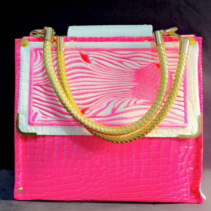 Soderena Designs - Vente Sac à main avec poignée sur le dessus – femme - ÉPUISÉ Sac à main Série Signature Soderena #8.04