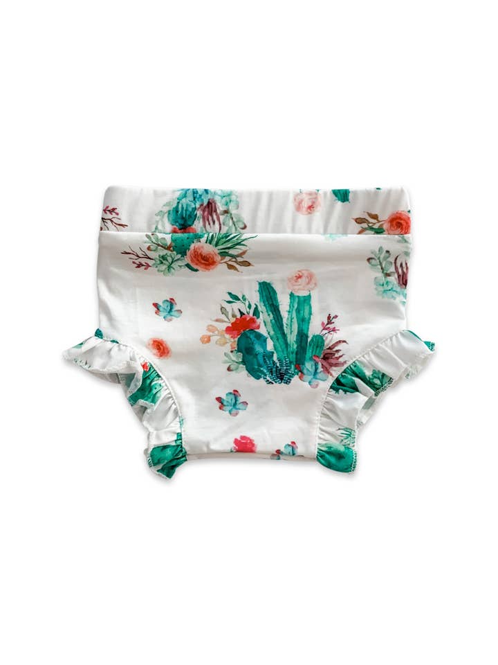Celebrate Your Tribe - Wholesale Shorts - Baby - Desert Garden Cactus Bummies1