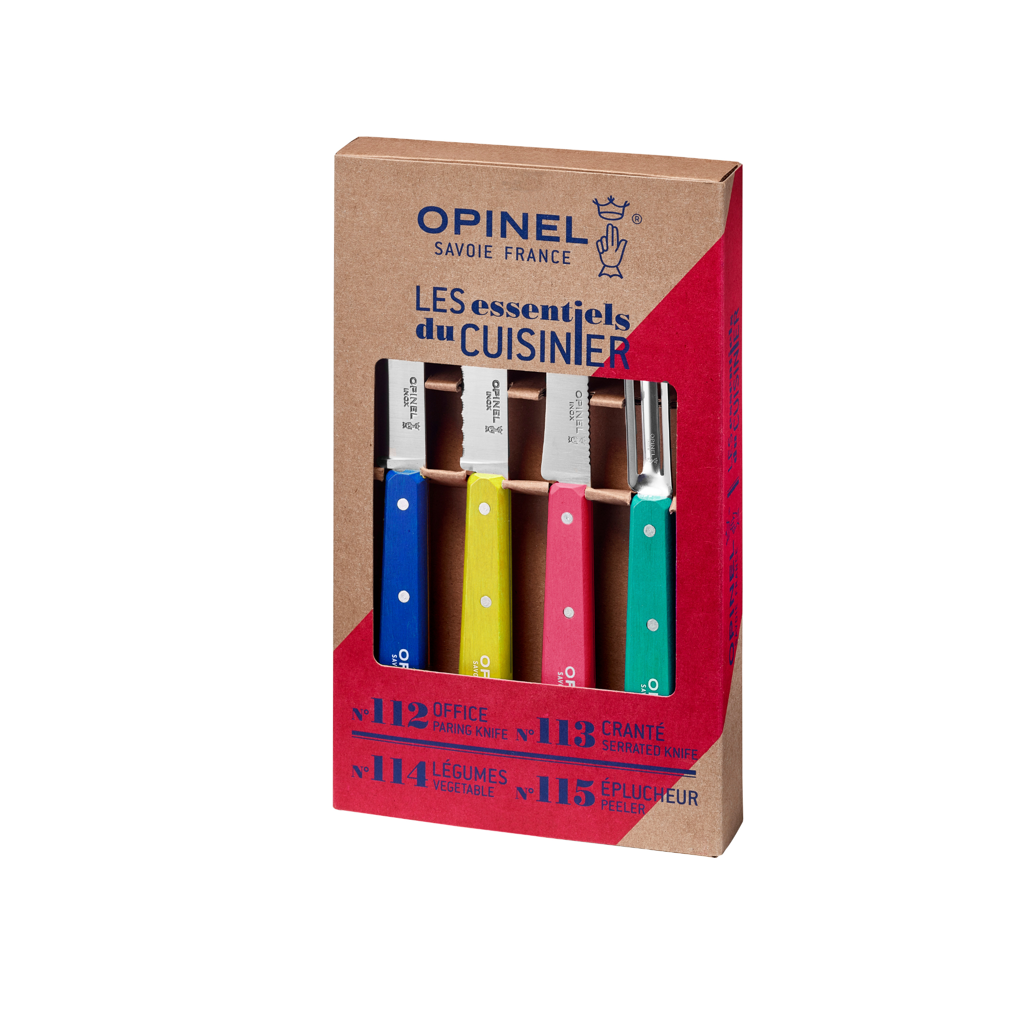 Opinel - Wholesale Knife Set - Les Essentiels Small Kitchen Knives Sets2