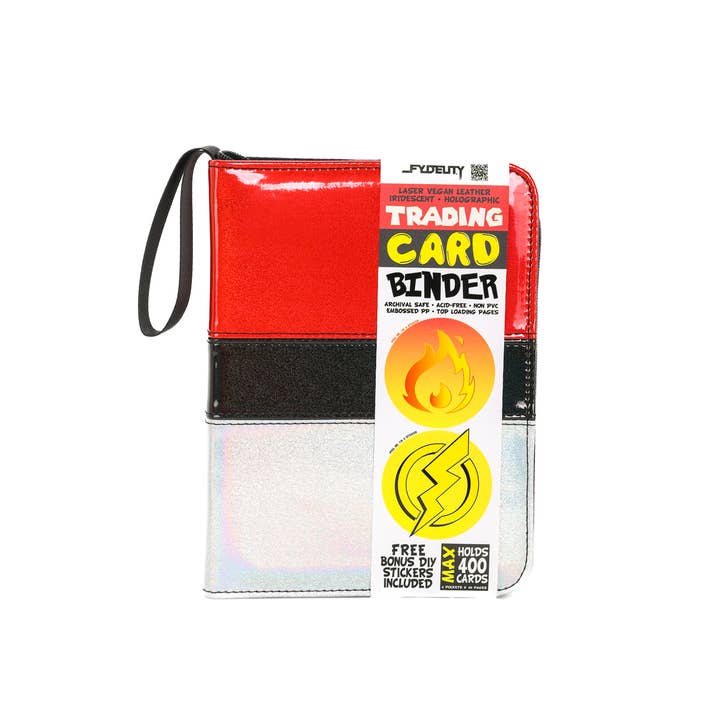 Fydelity - Wholesale Binder - 44040: Trading Card Binder | Max (400pcs) | Belt Ball Laser