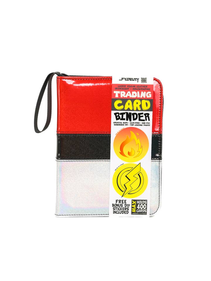 44040: Trading Card Binder | Max (400pcs) | Belt Ball Laser for wholesale by Fydelity