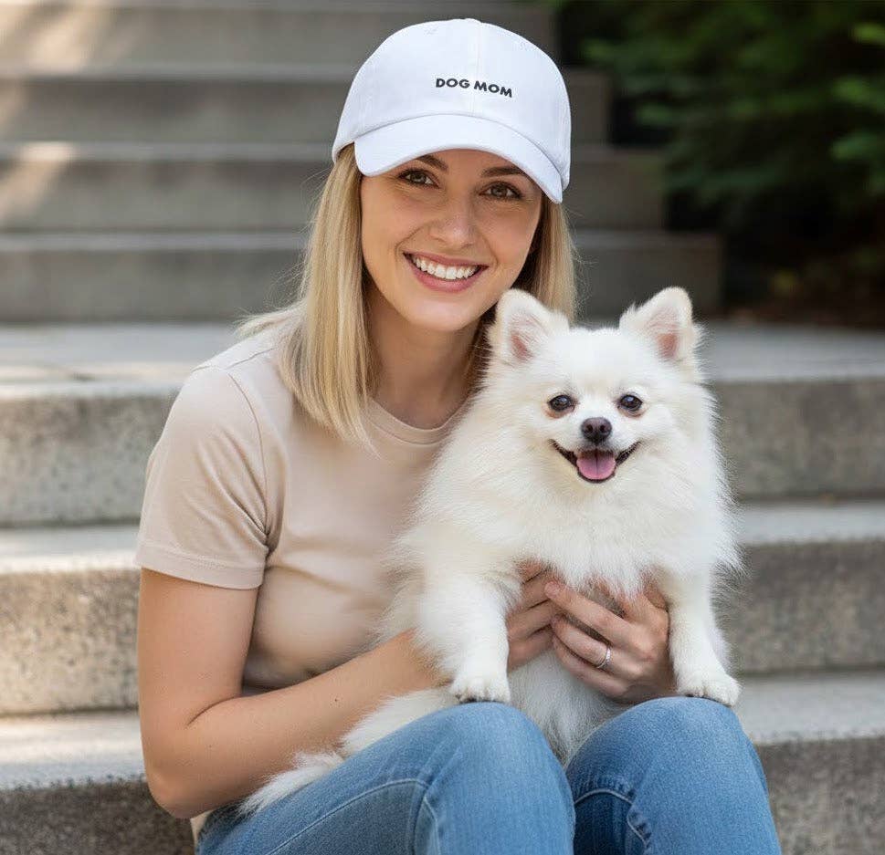 HATPHILE - Wholesale Baseball Cap - Women's - HatPhile Dog Mom Soft Baseball Cap – Adjustable Cotton Hat for Moms8