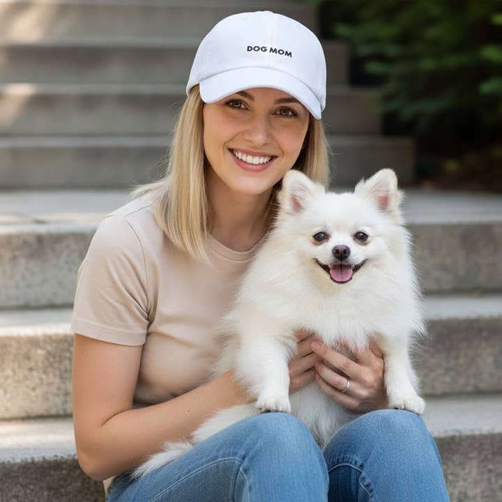 HATPHILE - Wholesale Baseball Cap - Women's - HatPhile Dog Mom Soft Baseball Cap – Adjustable Cotton Hat for Moms8