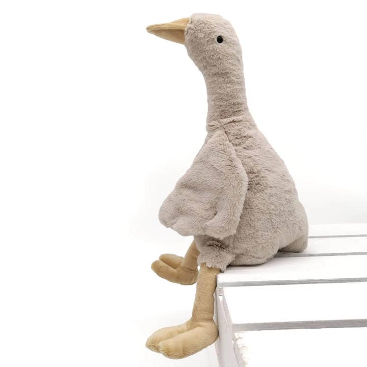 Mea-Living - Wholesale Stuffed/Plush Toy - Kids & Baby - Grey goose farm toy 38 cm