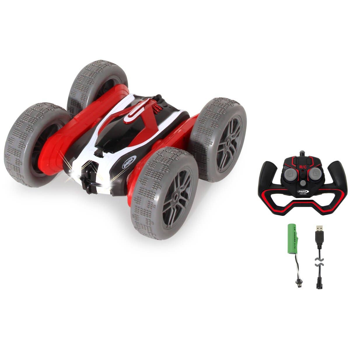 mhw24 - Wholesale Toy car/truck – Child - SpinX stunt car red/black 2.4GHz2