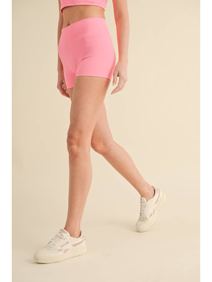 KIMBERLY C - Wholesale Athletic Shorts - Women's - Mid-Rise Mini Shorts48