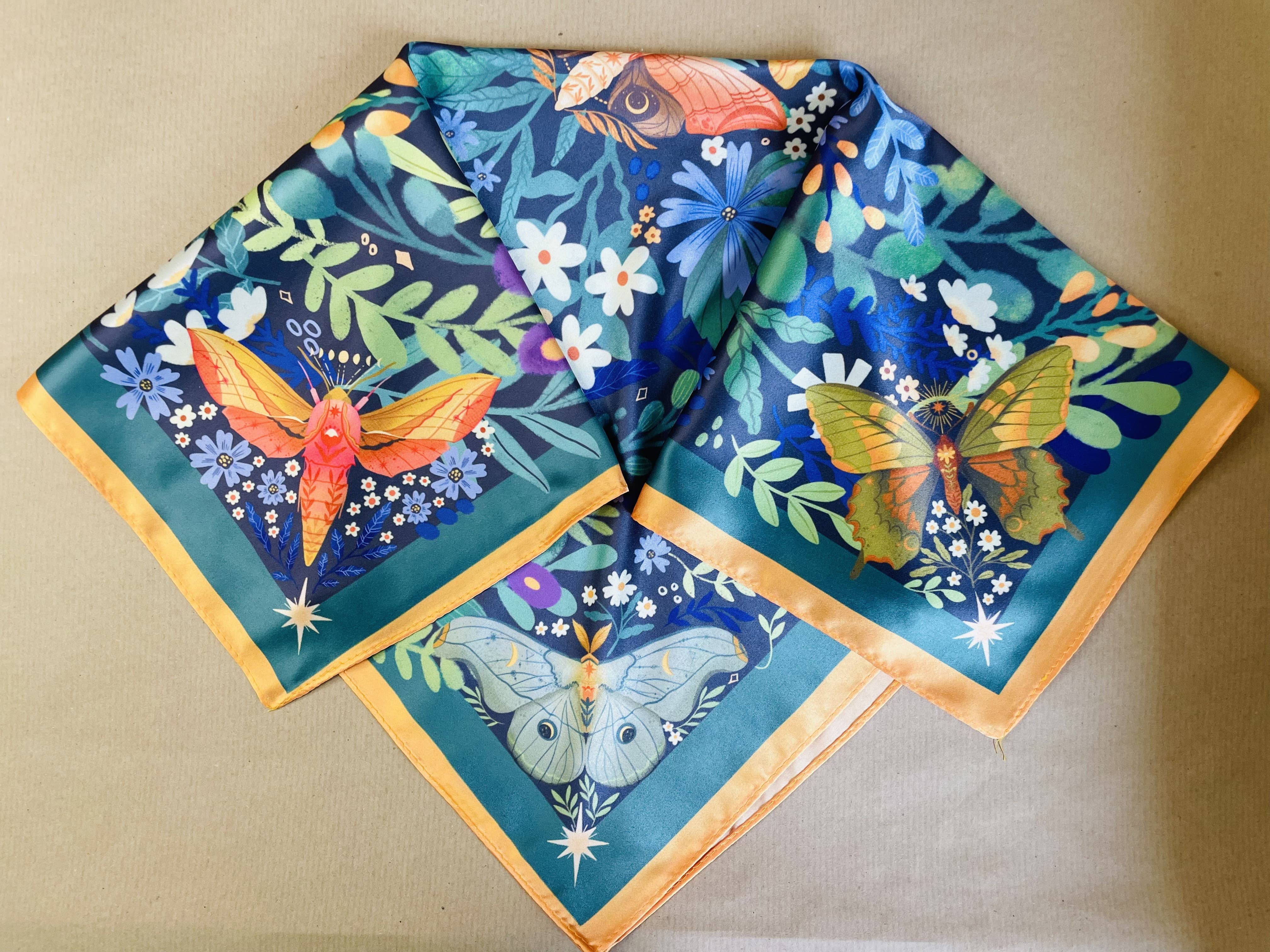 Split Moon Studios - Wholesale Scarf - Women's - Rebirth Moth Motive Scarf7