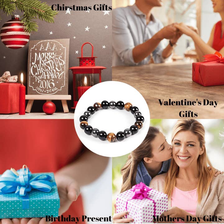 Shop Celino - Wholesale Beaded Bracelet - 8mm Triple Protection Bracelet4