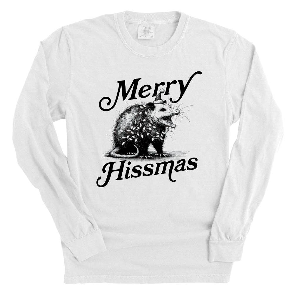 Let's Get This Thread - Wholesale Screen Printed T-Shirt - Unisex - Merry Hissmas Script12