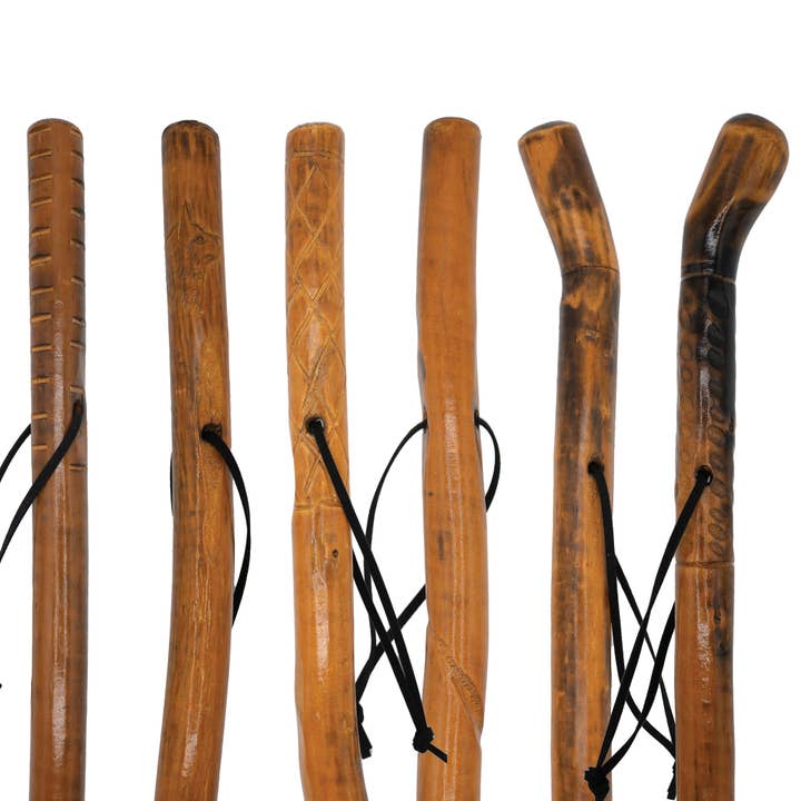 Pawnee Bill’s - Wholesale Sporting Accessories - Rustic Walking Sticks with Rubber Crutch