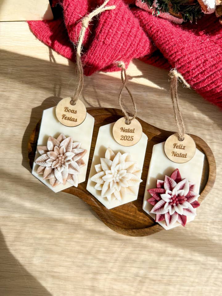 Christmas Air Fresheners | Trio for wholesale by Mísis Handmade Home decor