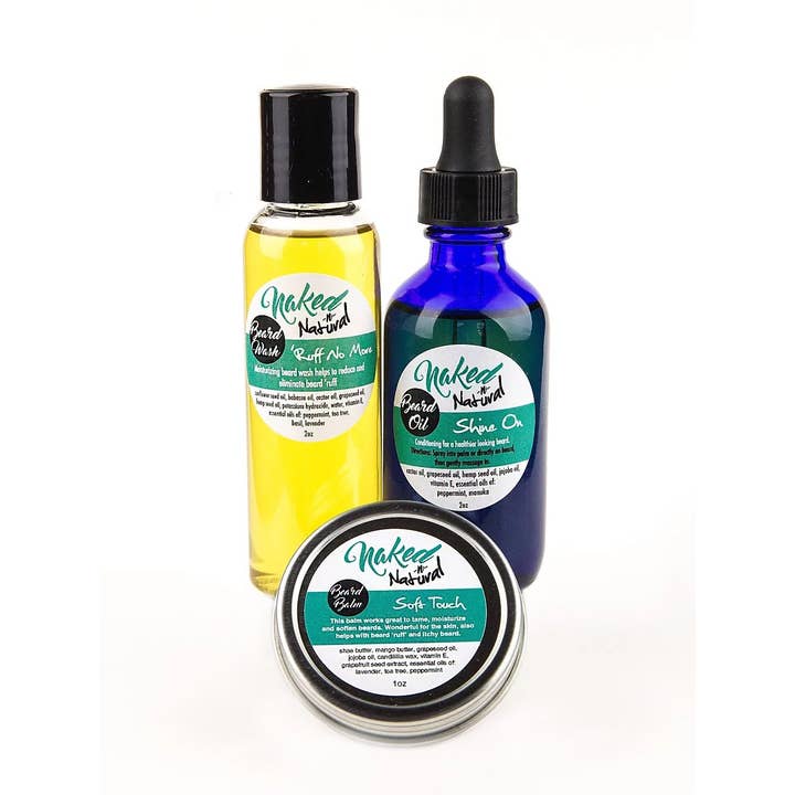 Beard Kit for wholesale by Naked -n- Natural