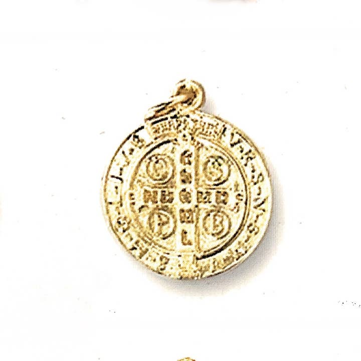 Costa Articoli Religiosi - Wholesale Individual charm/pendant - St. Benedict medal cm. 1,8 in metal