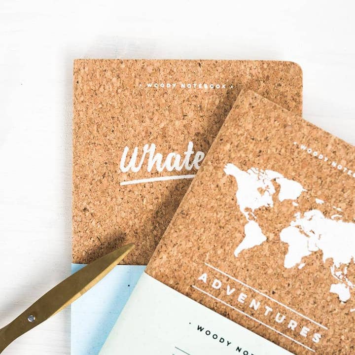 Miss Wood - Wholesale Notebook - Woody Notebook Cork - A5