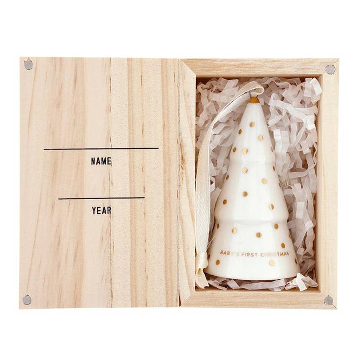 Stephan Baby by Creative Brands - Wholesale Ornament - Baby's First Christmas Ornament - Christmas Tree2